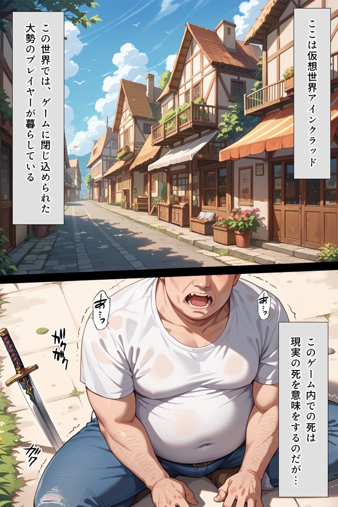 スキル絶対君主でアスナを犯し尽くす！【こっとろん】 エロ同人誌画像 002