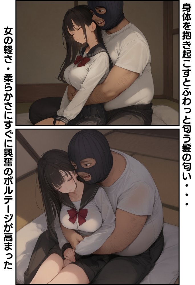 【無敵の人】人生に絶望した弱者男性のおじさんが無敵になるまで【種付け出版】 エロ同人誌画像 020